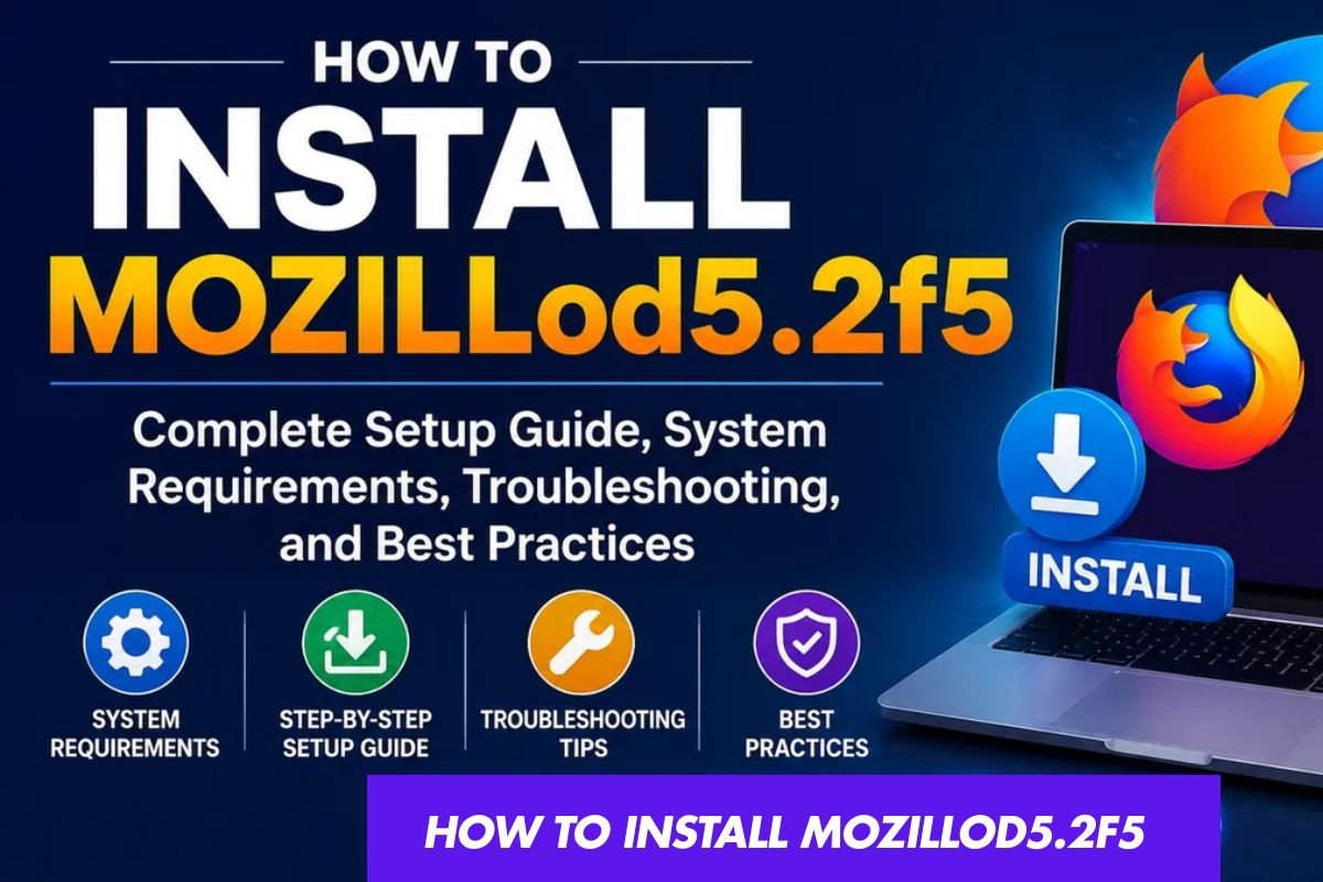 How to Install Mozillod5.2f5